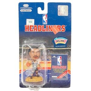 David Robinson Spurs Corinthian Headliners NBA Basketball‎ 3” Mini Figure 1996